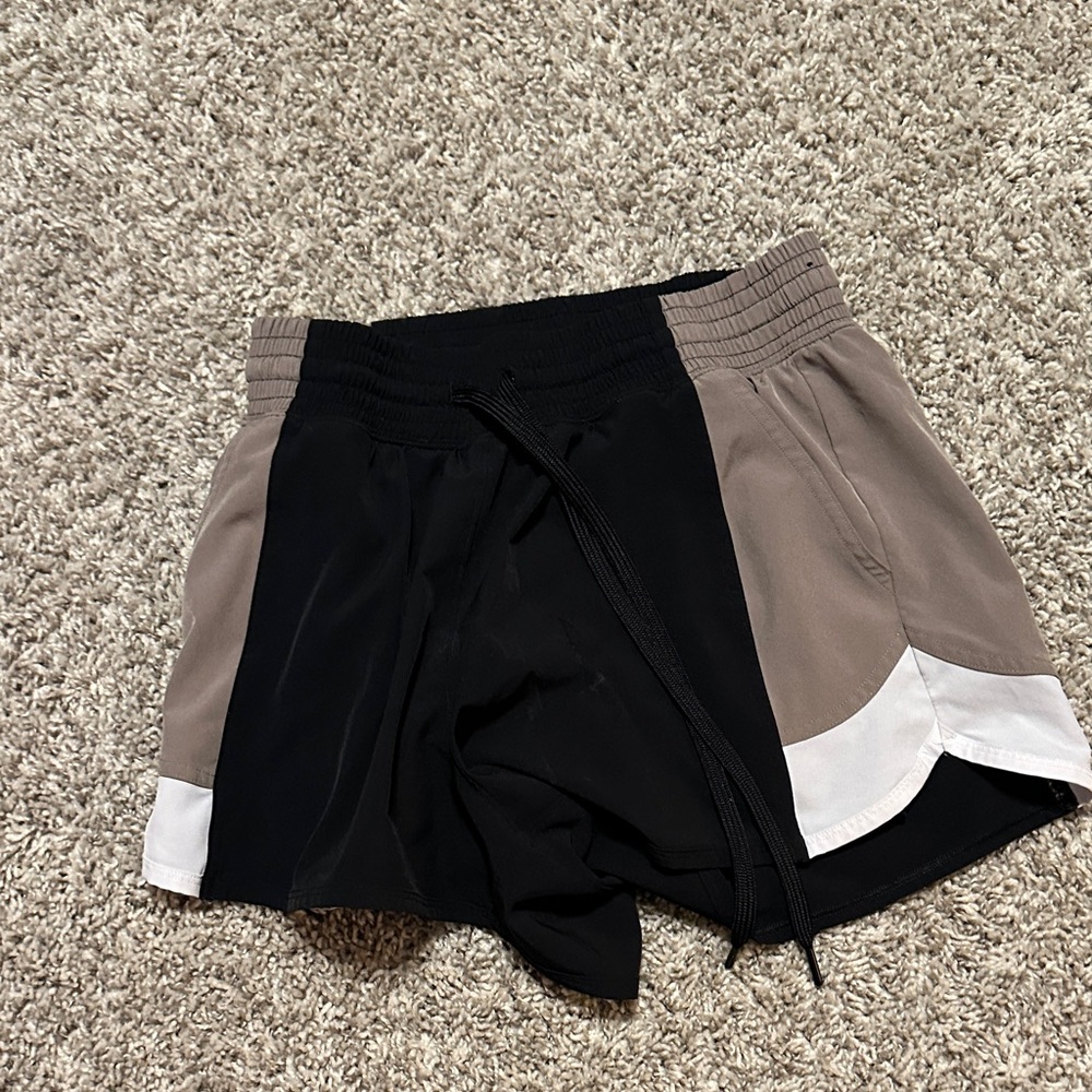 Stylish Black and Gray Workout shorts